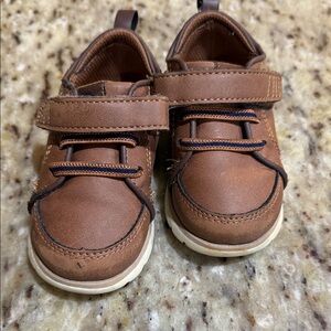 Stride Rite Ethan Brown Baby Walker Shoes